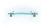 Preview: Tuerschild VITRUM B , Glasschild fuer Buero 130 130 mm