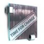 Preview: Türschild Vitrum C von Logistic Sign System Glasschild für Büro Beschilderung Schild 200 200 mm