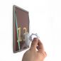 Preview: Tuerschild Vitrum G aus Glas und Edelstahl 150 105 mm