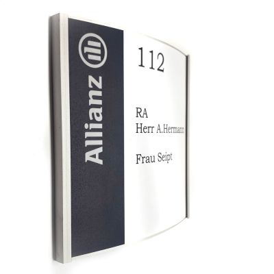 Türschild ATLAS 120/120  -  2 Stück Restposten