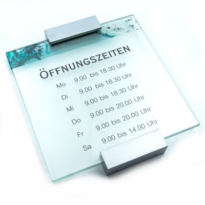 Tischschild VITRUM