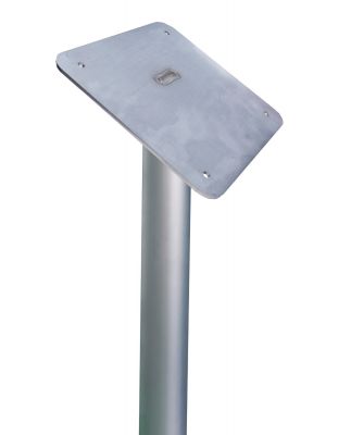 Pultschild mit 1 Säule A3 (quer/hoch) incl. Digitaldruck
