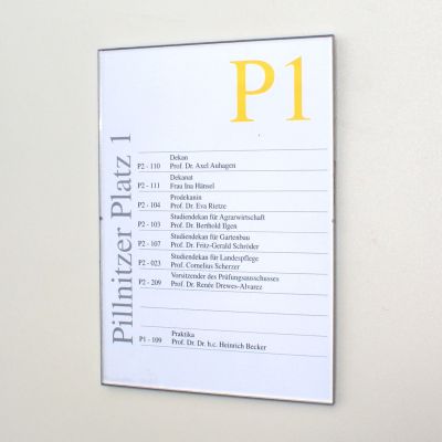 Türschild CAMPUS