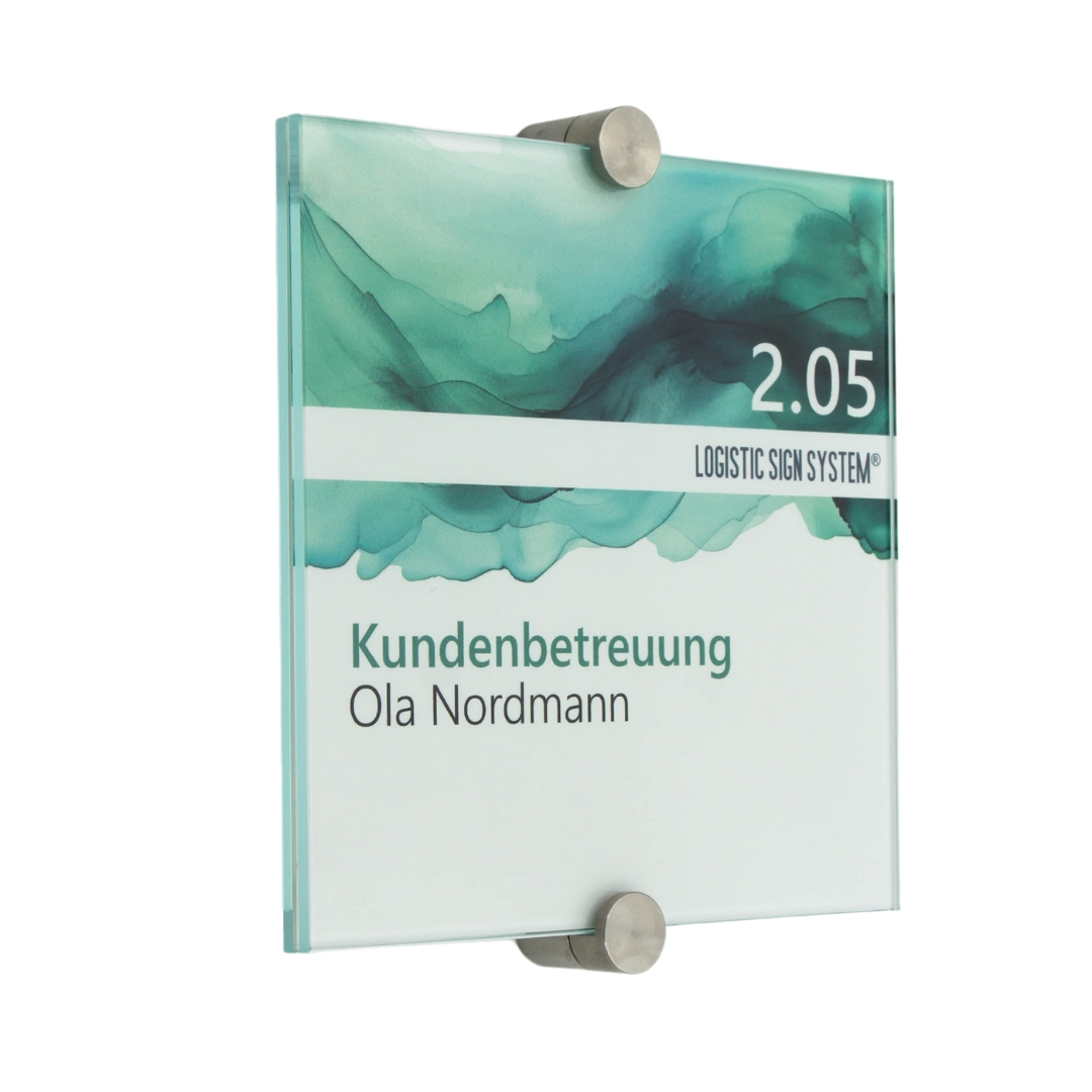 Türschild Vitrum K