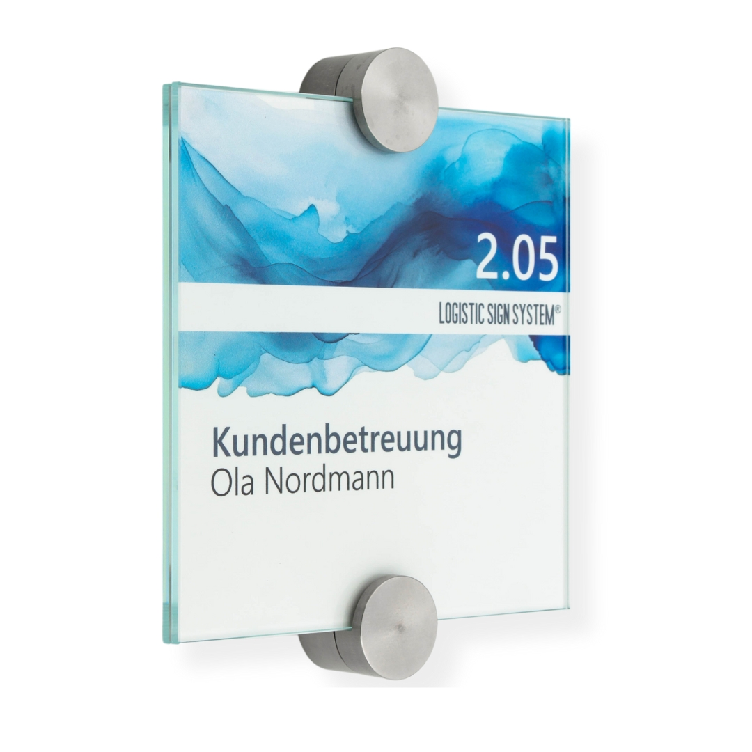 Türschild Vitrum P